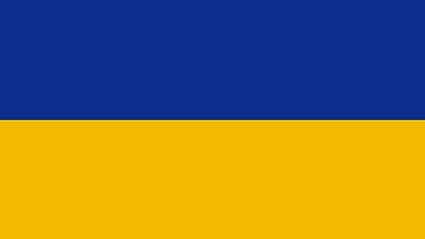 Oekraiense vlag, blauw geel