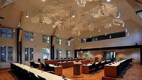 Raadzaal in Breukelen