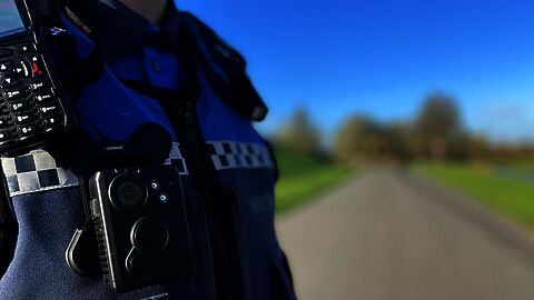 Bodycam op vest BOA